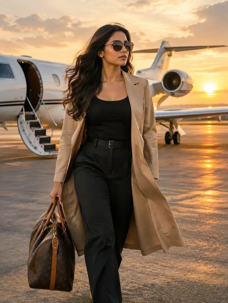 Private Jet Tarmac Walk