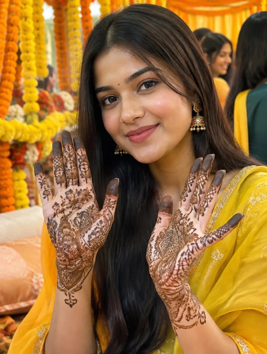 Wedding Season Mehendi Hands