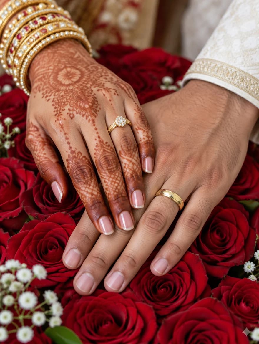 Wedding Rings Hands