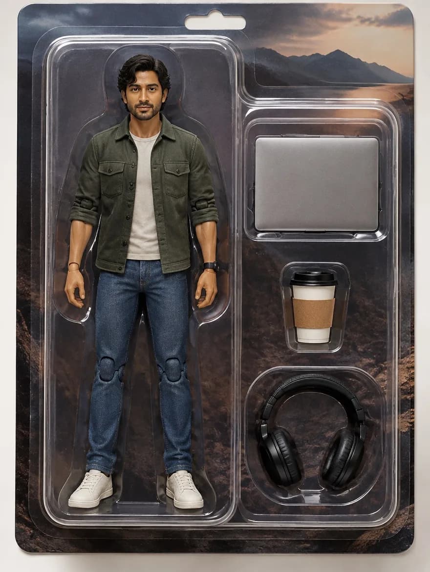 Action Figure Blister Pack
